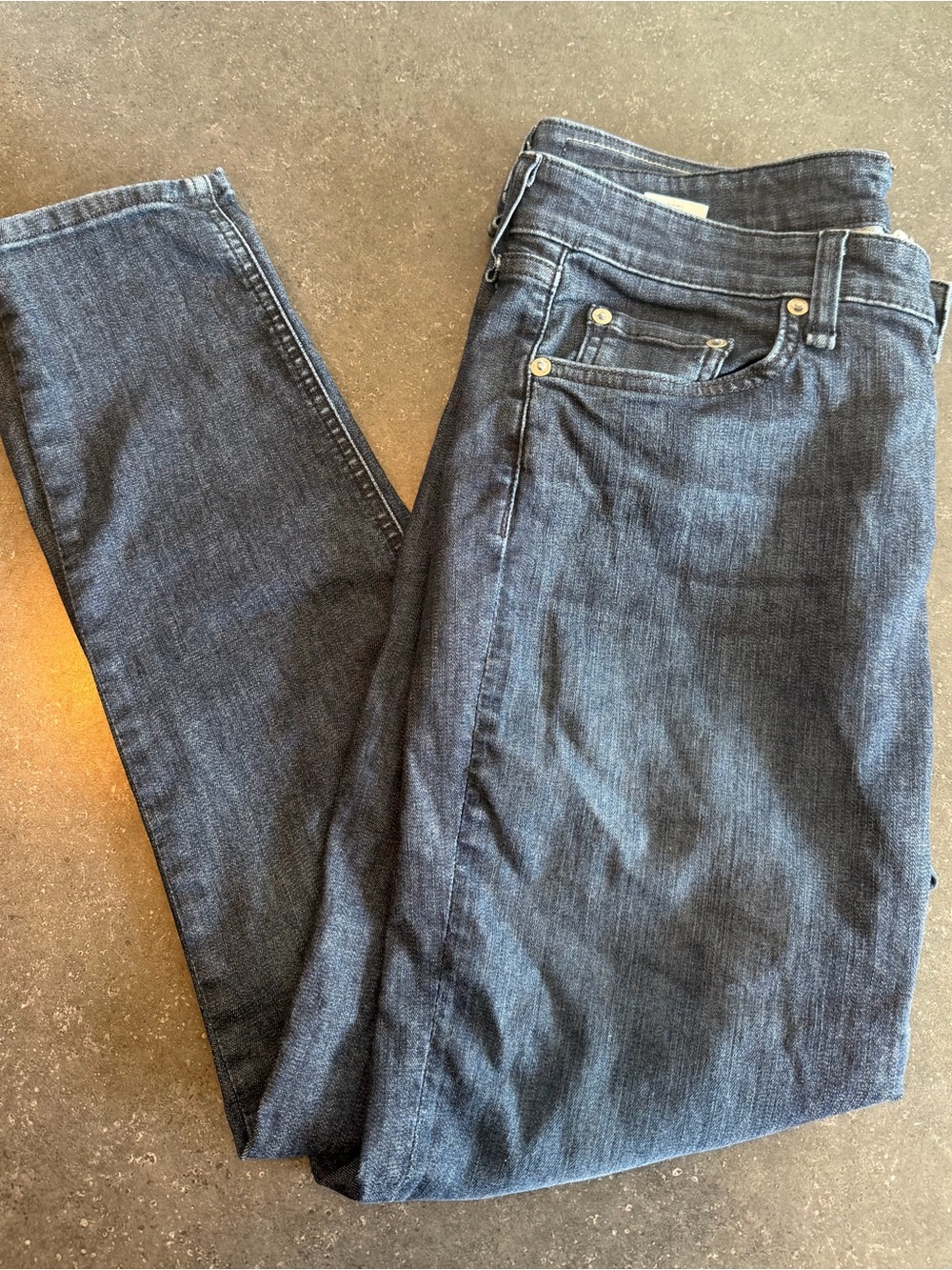 Rag & Bone Cate Mid-Rise Ankle Skinny Jeans Size 31 Dark Wash 27” Inseam